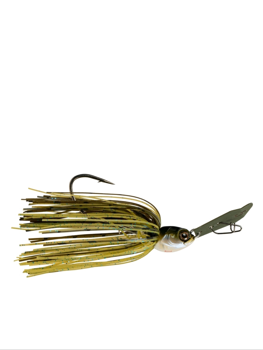 6th Sense Jig-Saw 3.8oz 4.0 Bladed Jigbait Green Pumpkin Gill Fishing Lure NIP